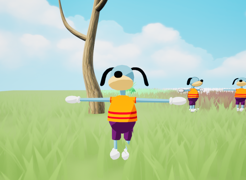 Toontown Inspired Placeholder Character